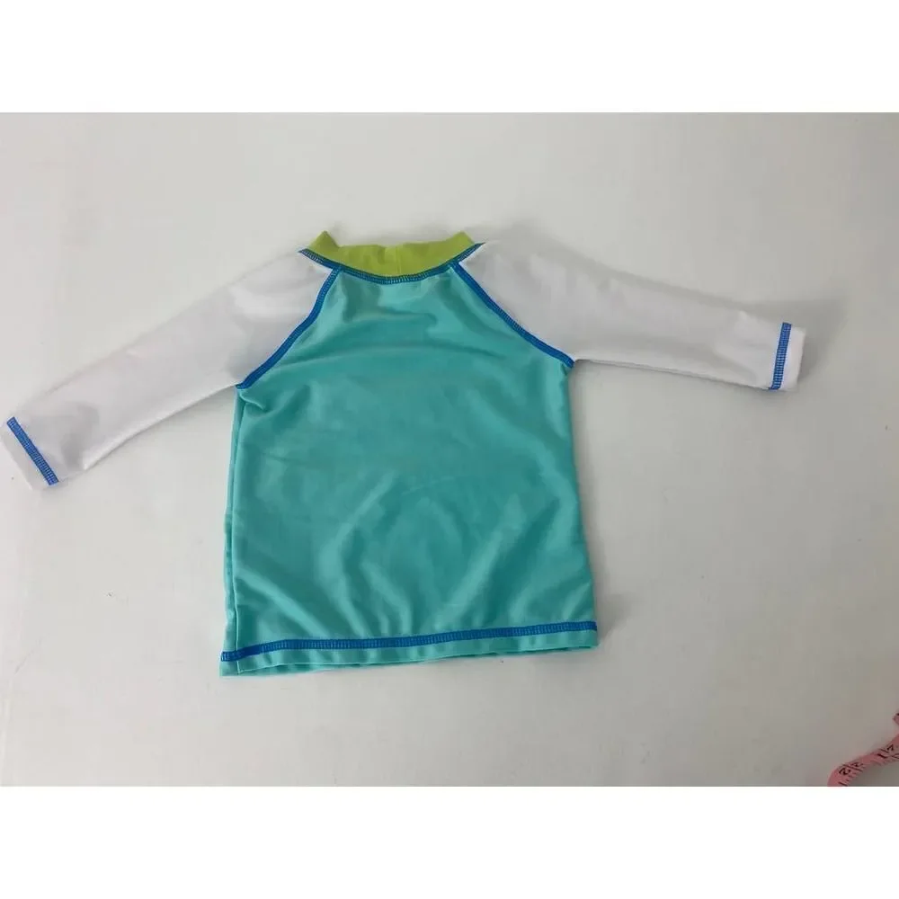 Little Swimmer Target Swimshirt Protective Swim Shirt Fish - Size 3-6 Months